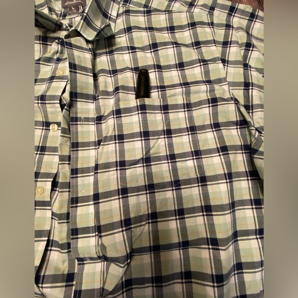 Eddie Bauer XLT Big & Tall Men’s Relaxed Button Up Great Condition Wrinkle Free. - Picture 5 of 5